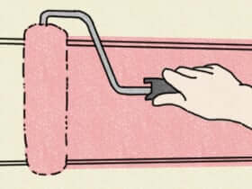 3.ローラーの持ち方イメージ