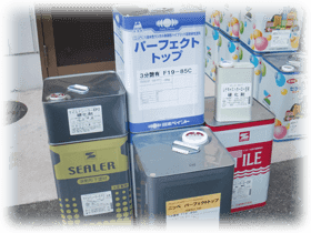 塗料の種類・性能について イメージ