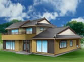 和風住宅　カラーシミュレーション