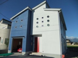 滋賀県　新築住宅　外壁塗装　施工例