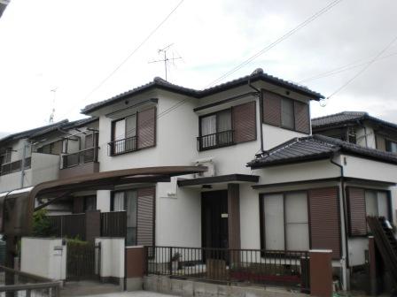 名古屋市守山区　2階建て住宅　外壁塗装　施工例