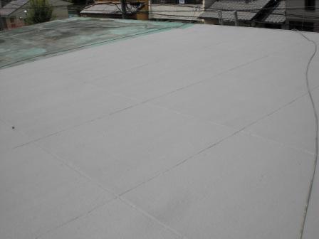 名古屋市守山区　屋上防水工事　施工例