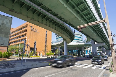 外壁塗装業者小林塗装が見る名古屋市北区の黒川の景色　イメージ