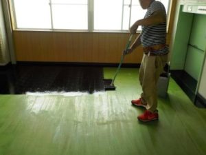 清須市 工場床塗装