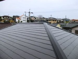 豊橋市　外壁塗装に付帯する屋根塗装　イメージ
