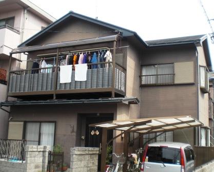 西区 外壁塗装・屋根塗装 施工前