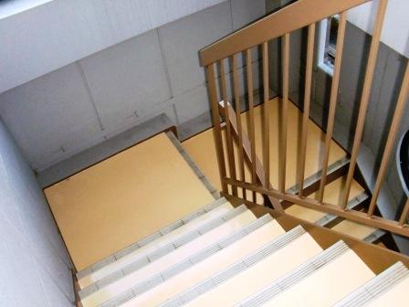 名古屋市瑞穂区　マンション階段・通路・床　外壁塗装　施工例