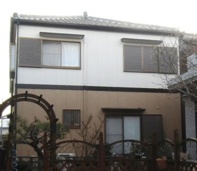 大府市 スタイリッシュな和モダン住宅外壁塗装 施工例 外壁塗装施工後 イメージ