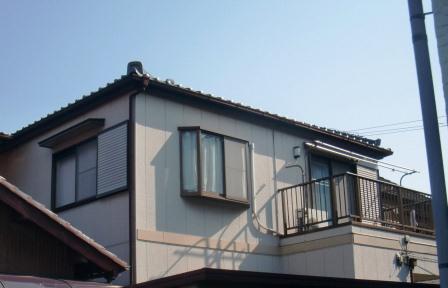 大府市 スタイリッシュな和モダン住宅外壁塗装 施工前 イメージ