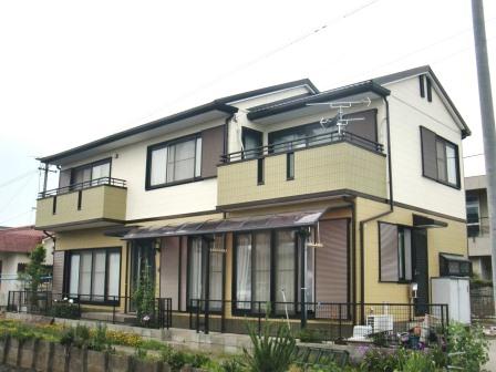 大治町　セキスイハイム　和風モダン外壁塗装　施工例の写真