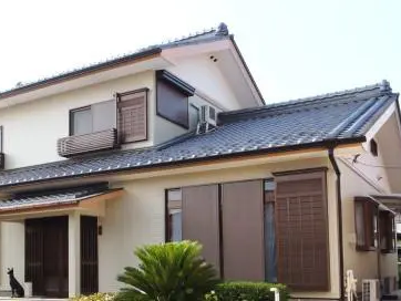 春日井市　和風住宅　外壁塗装　施工例