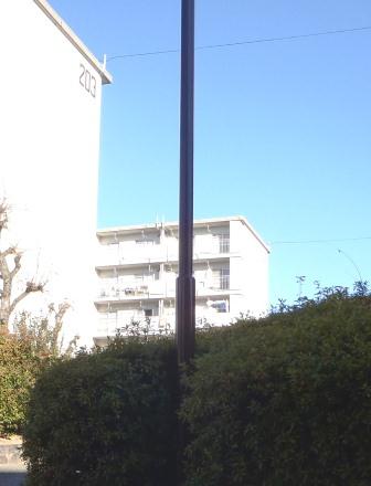 愛知県春日井市　電灯塗装　施工例