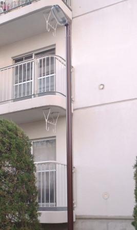 清須　街路灯　ウレタン塗装　施工例