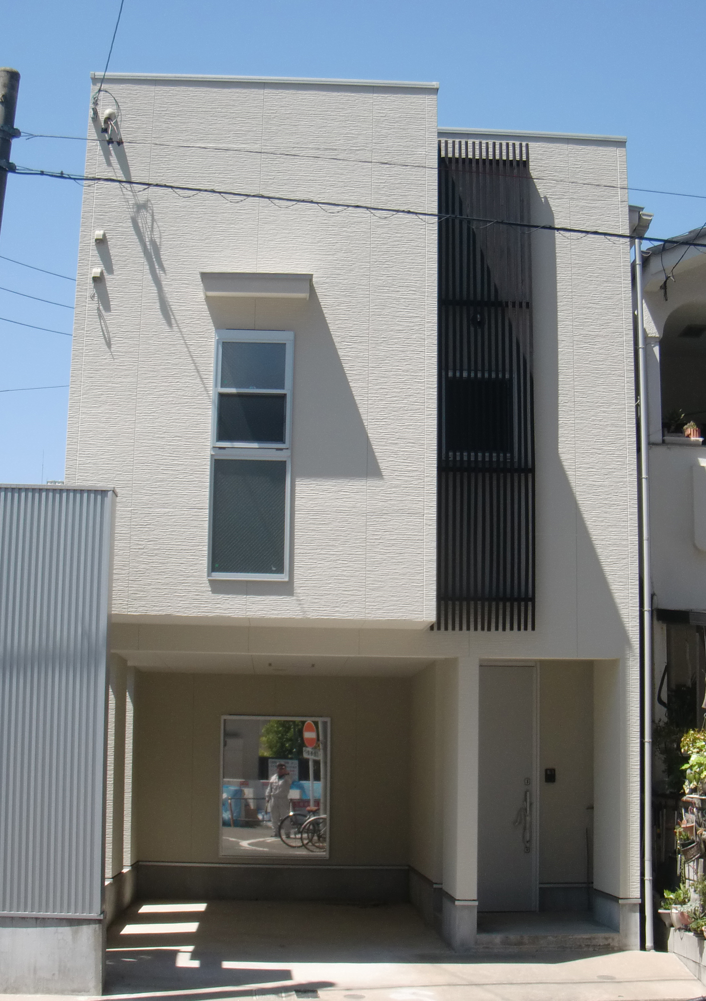名古屋市中区　サイディングボード外壁塗装　施工例