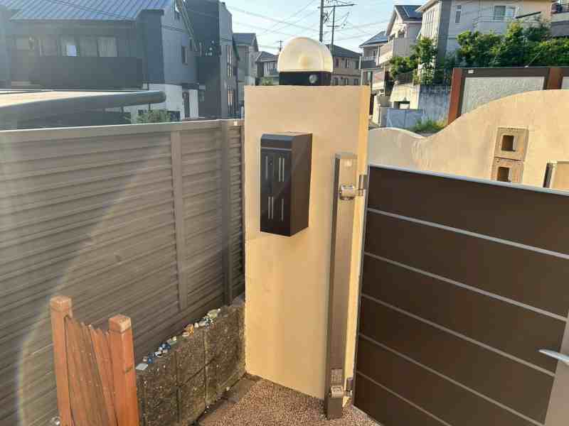 長久手市 ジョリパット 外構塗装 施工例 完成② イメージ