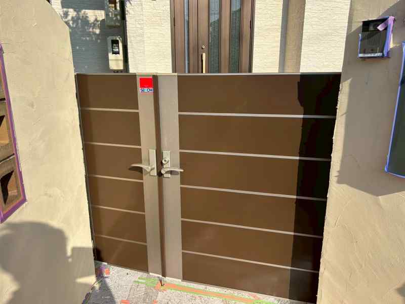 長久手市 ジョリパット 外構塗装 施工例 完成① イメージ
