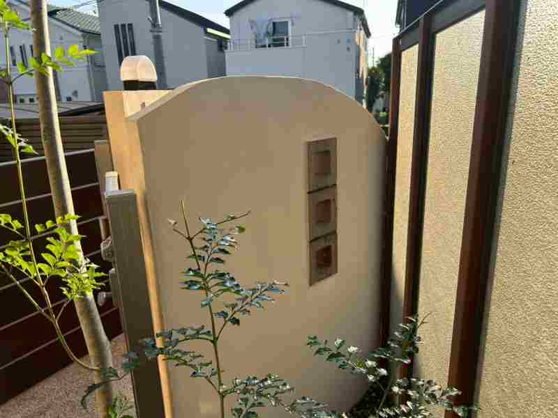 長久手市 ジョリパット 外構塗装 施工例 完成③ イメージ