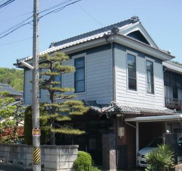 多治見市 和風モダン住宅 外壁塗装 施工例 塗装前 イメージ