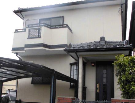 尾張旭市　サイディング　外壁塗装　施工例