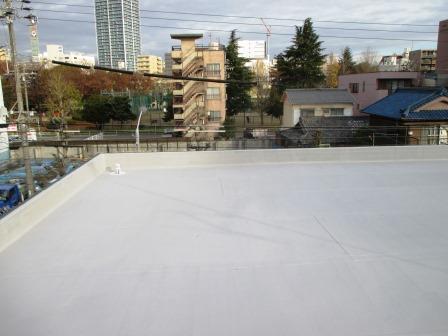 名古屋市中区　屋上防水工事　施工例