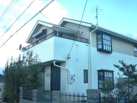 一宮市　洋風戸建て住宅外壁塗装・屋根塗装　施工例