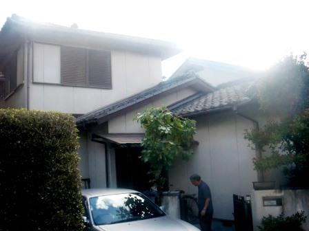 名古屋市緑区 外壁塗装・屋根塗装 和風住宅 施工前 イメージ