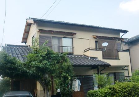 瀬戸市　和風　外壁塗装　施工例