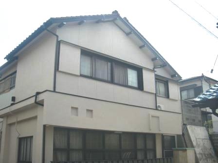 瀬戸市　和風住宅　外壁塗装　施工例