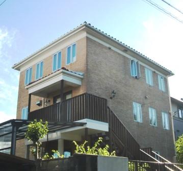 天白区 エレガンス住宅 クリヤー外壁塗装 施工例 塗装前 イメージ