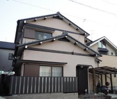 名古屋市西区　外壁塗装　和風住宅　施工例