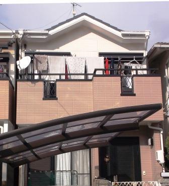 名古屋市南区　外壁塗装　施工例の写真