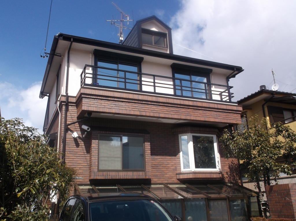 名古屋市千種区 外壁・屋根塗装 施工例