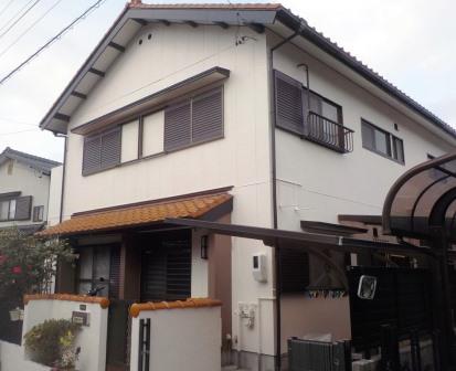 瀬戸市　外壁塗装　一般住宅　施工例