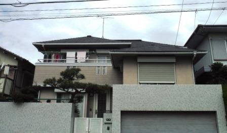 名東区 シンプルテイスト 外壁塗装 施工例 塗装前 イメージ