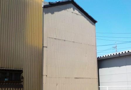 名古屋市北区　トタン外壁塗装　施工例