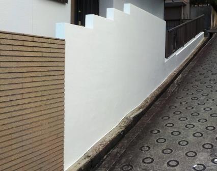 名古屋市緑区　外構塗装　施工例