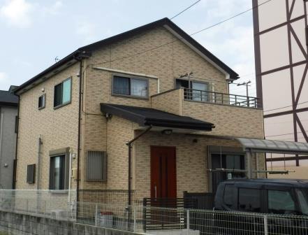 あま市 シンプル洋風住宅 屋根・外壁塗装 施工例 イメージ