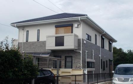 小牧市 大成建設ハウジング「パルコン」外壁塗装 施工例 完成 イメージ