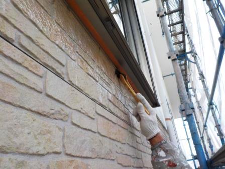 豊川市 ナチュラル洋風住宅 外壁塗装 施工例 外壁サイディング上塗り イメージ