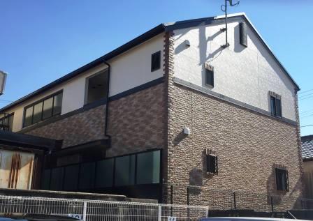 名古屋市北区 アパート外壁塗装 施工例
