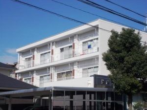 岩倉市　シンプルモダン　賃貸マンション外壁塗装　施工例