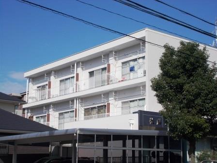 岩倉市　シンプルモダン　賃貸マンション外壁塗装　施工例の写真