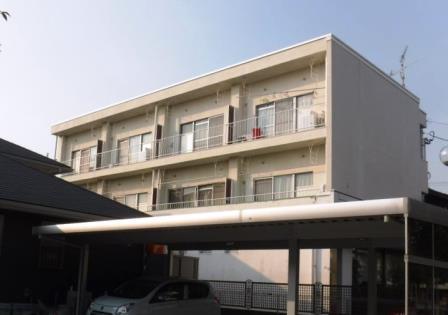 岩倉市 シンプルモダン 賃貸マンション外壁塗装 施工例 塗装前 イメージ