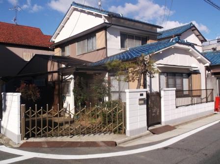 名古屋市東区　和風住宅外壁塗装　施工例