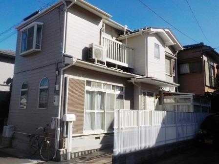 名古屋市北区　洋風住宅外壁塗装・屋根塗装　　施工例　
