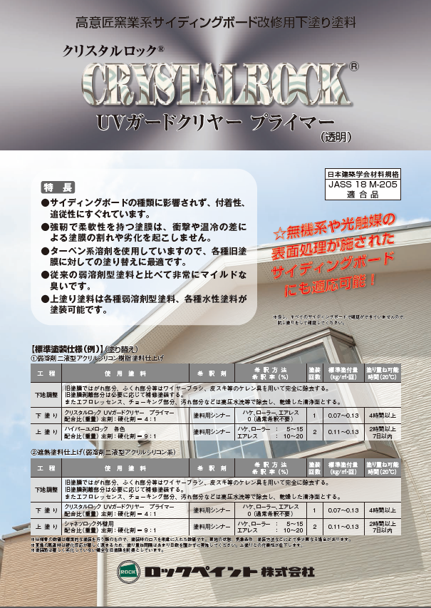 クリスタルロック　UVガードクリヤー　プライマー