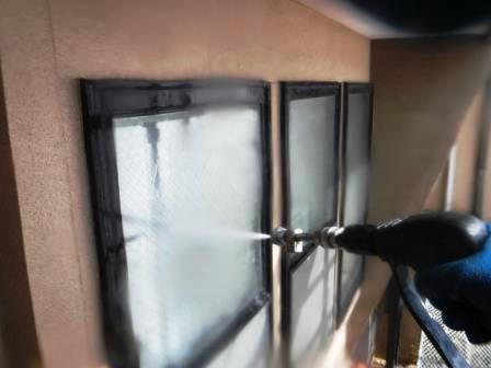 名古屋市緑区 ナチュラルモダン洋風住宅 外壁塗装 施工例 高圧洗浄 イメージ