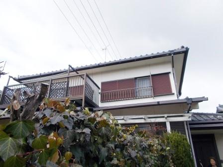 名東区 落ち着いた和風住宅 外壁塗装 施工例 塗装前 イメージ