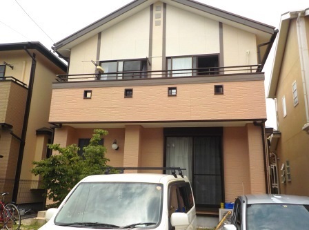 長久手市 洋風住宅 屋根 外壁塗装 施工例