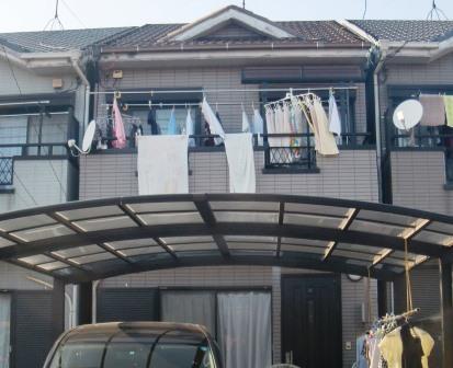 名古屋市南区 洋風住宅 外壁シリコン塗装 施工前 イメージ